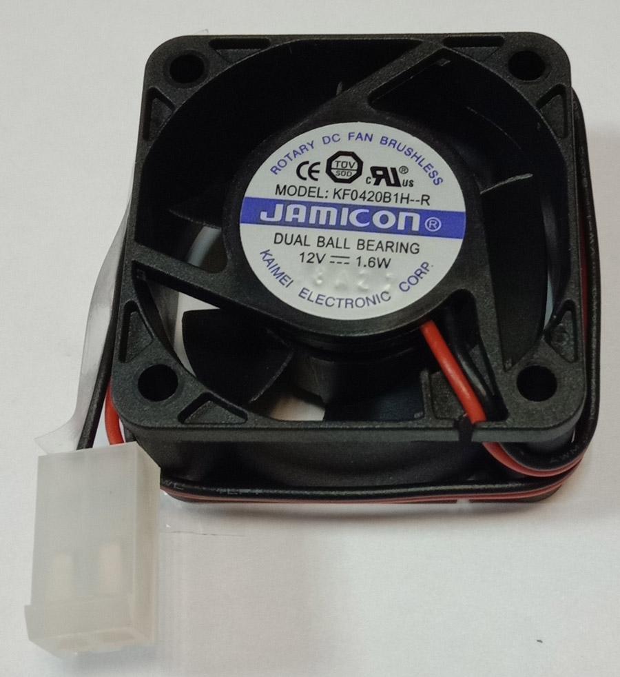 Вентилятор 40х40х20мм 12В (KF0420B1H-R) Jamicon