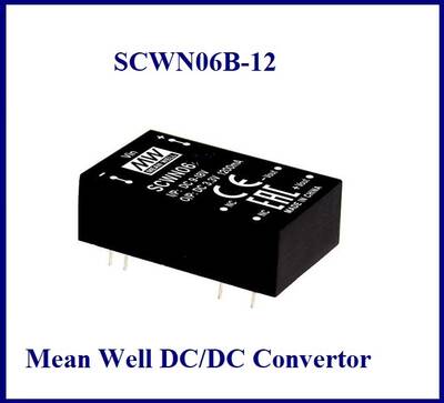 DC/DC конвертор SCWN06B-12 Mean Well