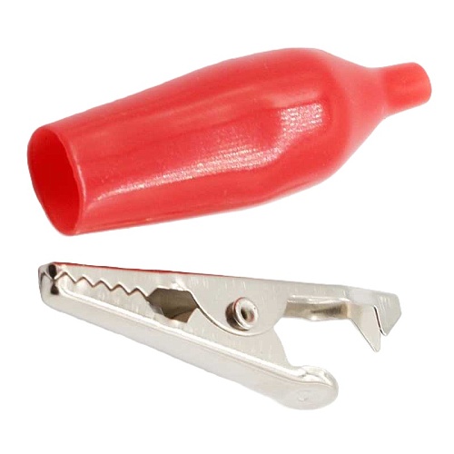 Клемма крокодил WD025 red Daier