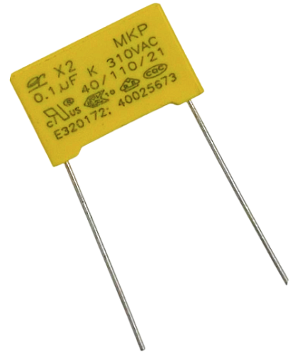 Конденсатор X2 0,1мкФ 310В ±10% P=15мм (JGS72104K31L15LL) JGS
