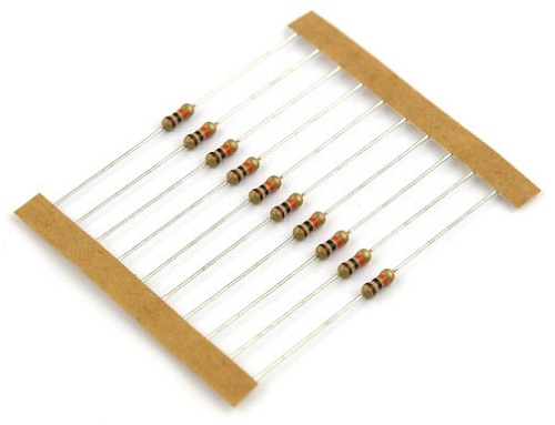 Резистор CF-1/4 3 кОм 5% -350/+500ppm normal size a/p (CFR-25JT-52-3K) Yageo