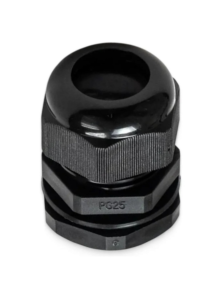 Кабельный ввод PG25 (15-20мм) IP68 чёрный Daier
