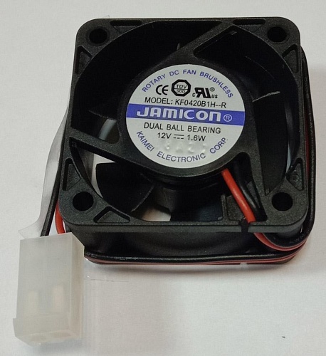 Вентилятор 40х40х20мм 12В (KF0420B1H-R) Jamicon