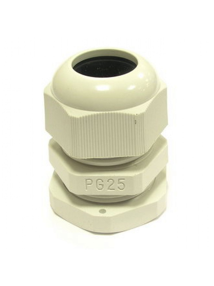 Кабельный ввод PG25 (15-20мм) IP68 серый Daier
