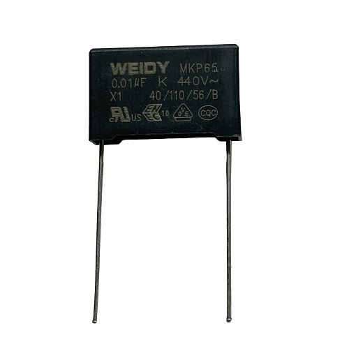 Конденсатор X1 0,01мкФ 440В ±10% P=15мм (W45S1103KM6L00AGW0) Weidy