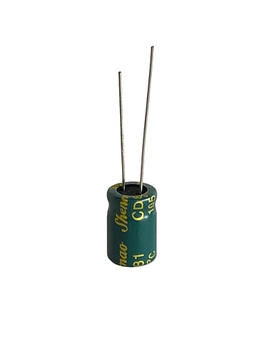 Конденсатор 220мкФ 25В 20% +105° 8x11 CD81 (CD811E221EF011M) ShenMao