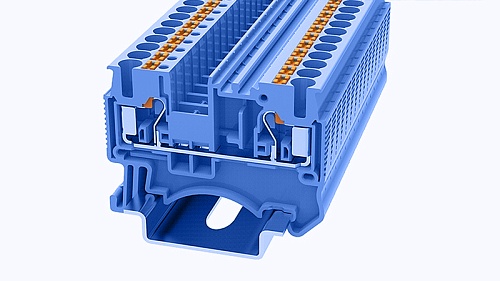 Клеммный блок на DIN рейку DS2.5-01P-12-00Z(H) Degson